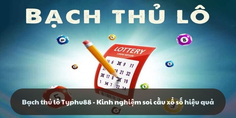 Bạch thủ lô Typhu88 - Kinh nghiệm soi cầu xổ số hiệu quả