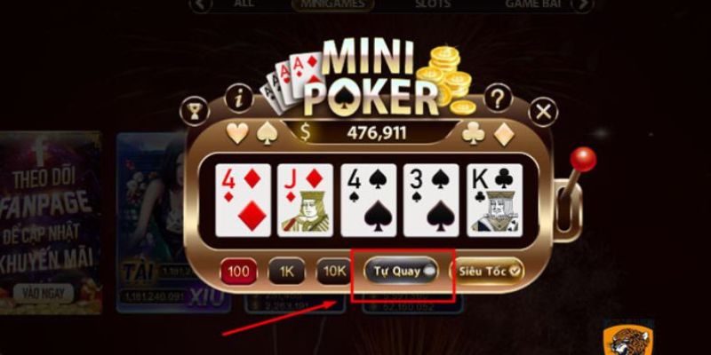 Đôi nét các thông tin cơ bản về game Mini poker - Typhu88